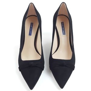 Stuart Weitzman The Fontaine Suede Pumps